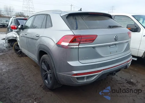 2020 Volkswagen Atlas Cross Sport 3.6L V6 Se W/Technology/3.6L V6 Se W/Technology R-Line z USA, uszkodzony, nr VIN 1V26E2CA9LC221688